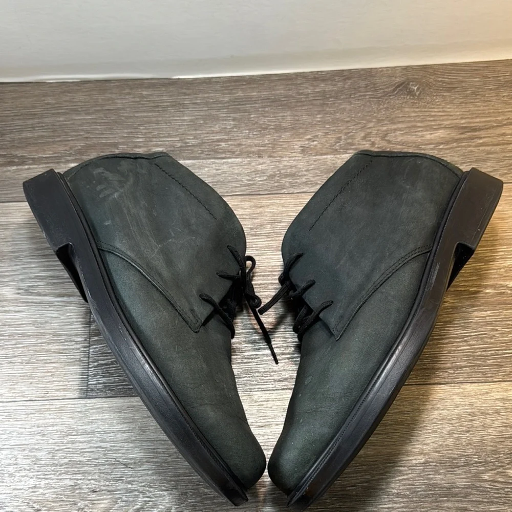 SAS dark gray men’s ankle boots comfortable boots size 13 wide (s11)